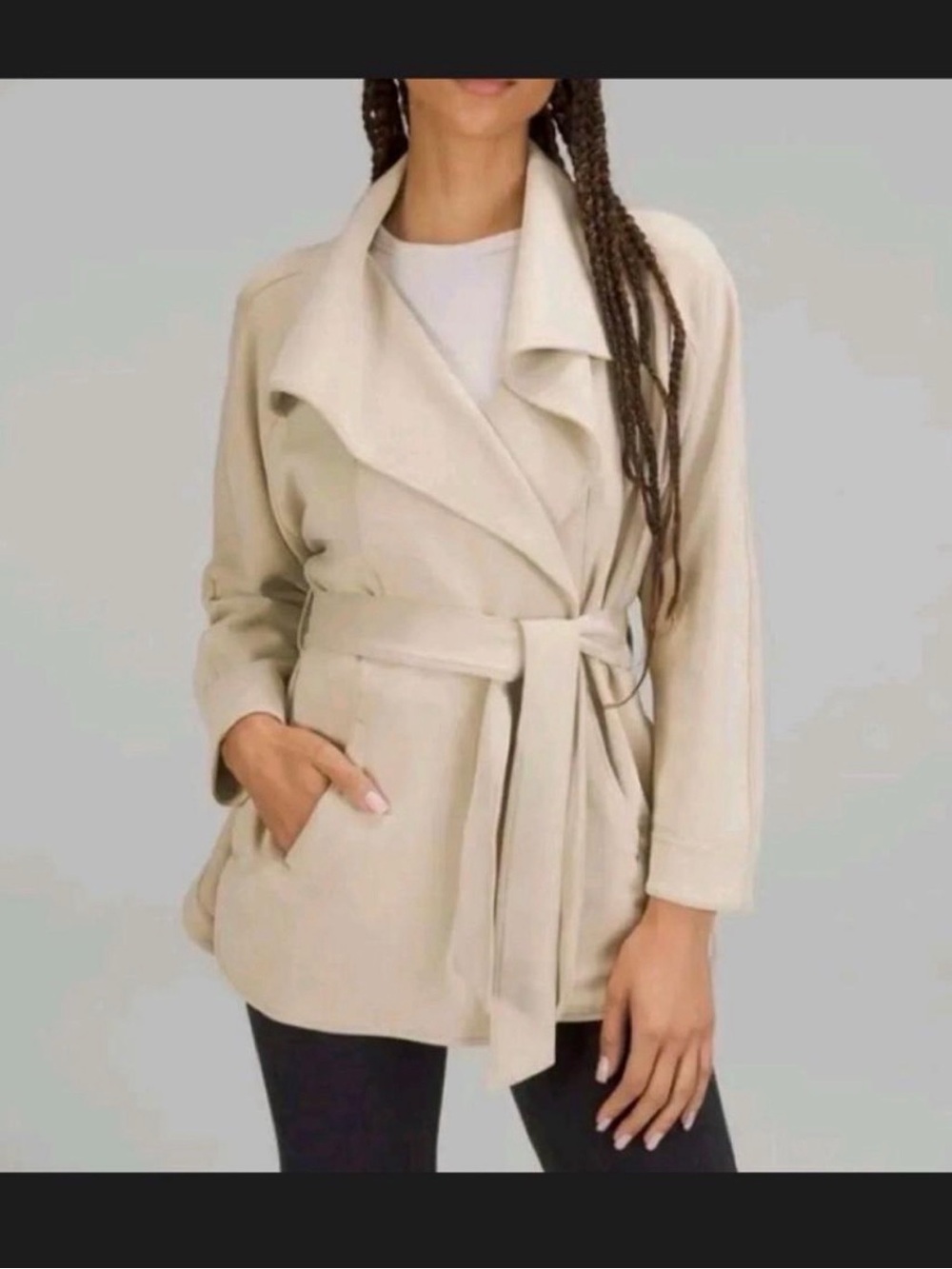 Lululemon softstreme belted wrap